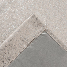 Load image into Gallery viewer, Dainty Home Artistic 3D Lurex Textured Thermal Insulated Blackout Grommet Panel Pair