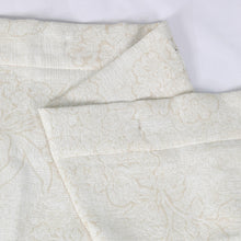 Load image into Gallery viewer, Dainty Home Shelley Heavy Jacquard Floral Textured Fabric Soft Polyester Shower Curtain, 72" x 72"