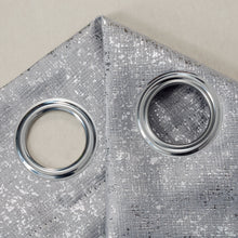 Load image into Gallery viewer, Dainty Home Artistic 3D Lurex Textured Thermal Insulated Blackout Grommet Panel Pair