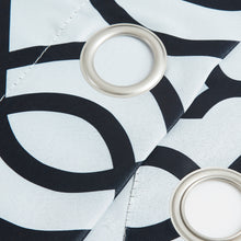 Load image into Gallery viewer, Dainty Home Trellis Printed 3D Designed Blackout Thermal Insulated Grommet Single Panel