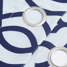 Load image into Gallery viewer, Dainty Home Trellis Printed 3D Designed Blackout Thermal Insulated Grommet Single Panel