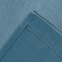 Load image into Gallery viewer, Dainty Home Brookville Textured 100% Blackout Luxurious Metallic Sheen Thermal Insulated Grommet Single Panel