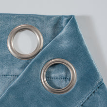 Load image into Gallery viewer, Dainty Home Brookville Textured 100% Blackout Luxurious Metallic Sheen Thermal Insulated Grommet Single Panel