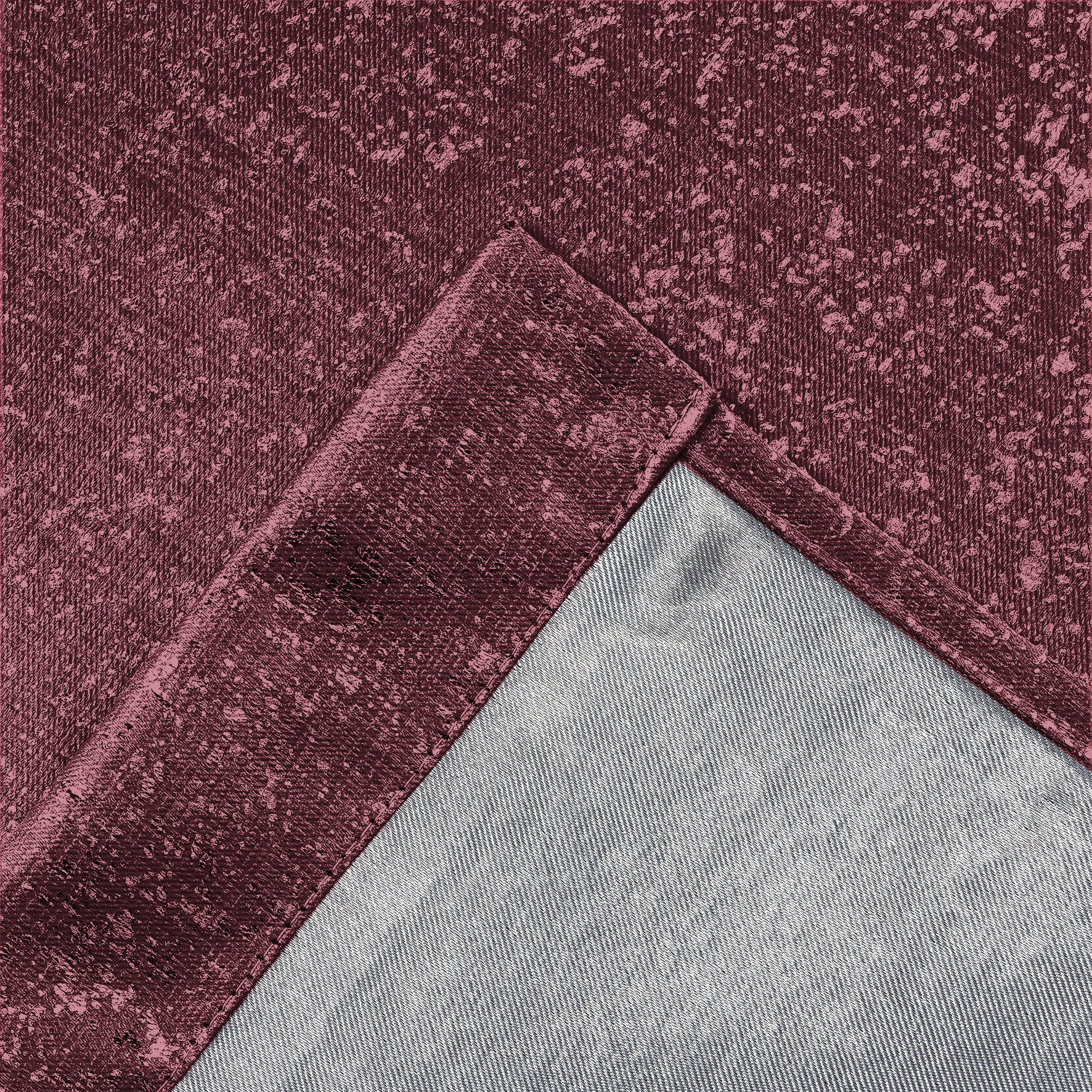 Dainty Home Artistic 3D Lurex Textured Thermal Insulated Blackout Grommet Panel Pair