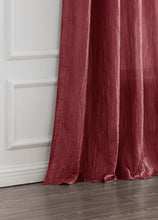 Load image into Gallery viewer, Dainty Home Verona 3D Crushed Silk Textured Light Filtering Grommet Single Panel