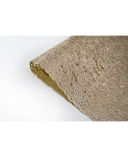 Load image into Gallery viewer, Dainty Home Lacey Woven Metallic Lace Crossweave With Metallic Lace Pattern Reversible 12" x 18" Rectangular Placemats