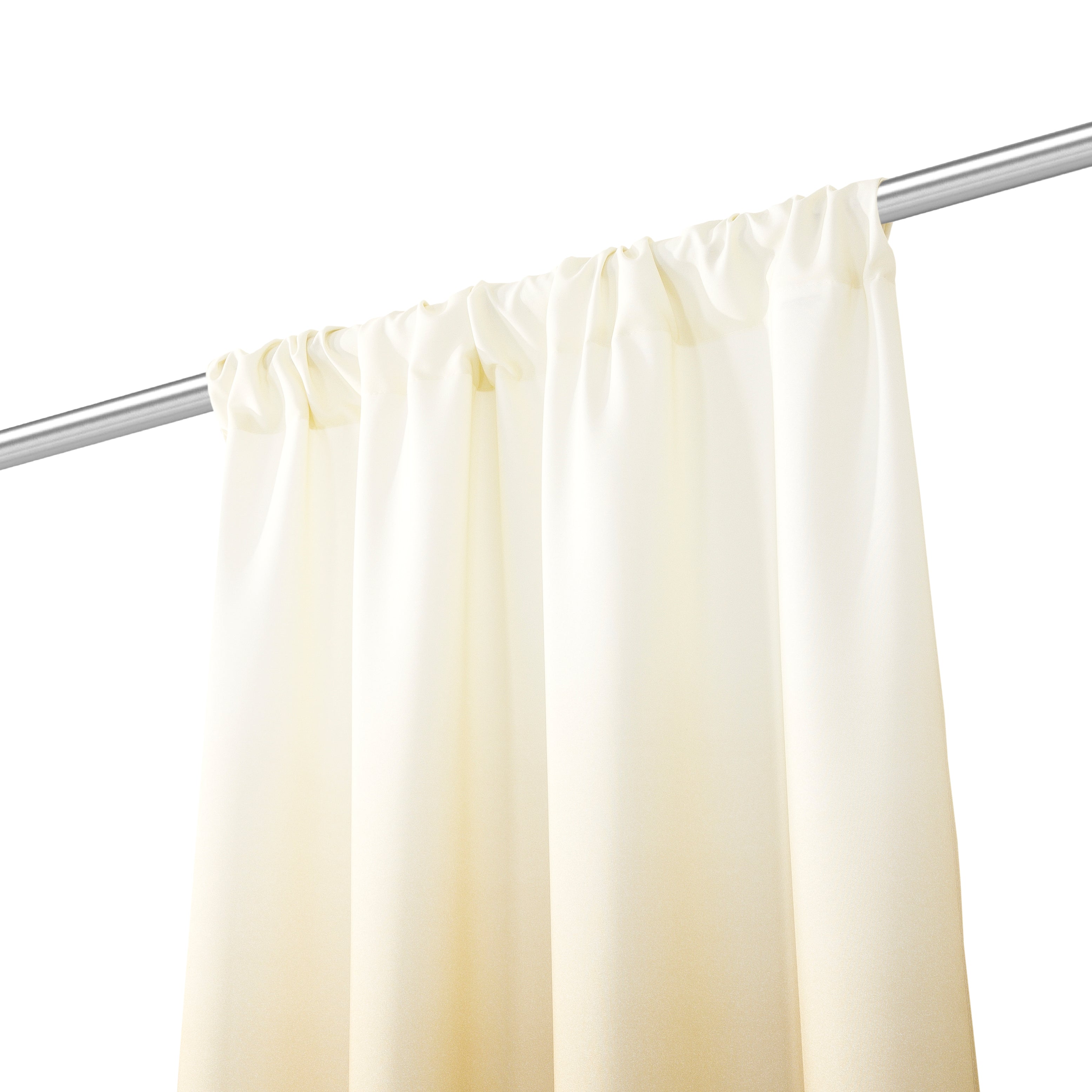 Dainty Home Shades Gradient Ombre Design Heavy Room Darkening Rod Pocket Set Of 4 Window Panels