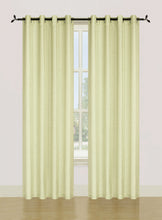 Load image into Gallery viewer, Dainty Home Spectrum Solid Textured Box Weave Designed Fabric Light Filtering Grommet Panel Pair