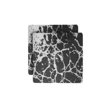 Load image into Gallery viewer, Dainty Home Marble Cork Foil Printed Marble Granite Designed Thick Cork Textured 15" x 15" Square Placemats