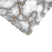 Load image into Gallery viewer, Dainty Home Marble Cork Foil Printed Marble Granite Designed Thick Cork Textured 15" x 15" Square Placemats