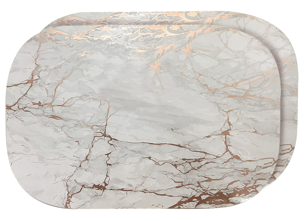 Dainty Home Marble Cork Foil Printed Marble Granite Designed Thick Cork Textured 12