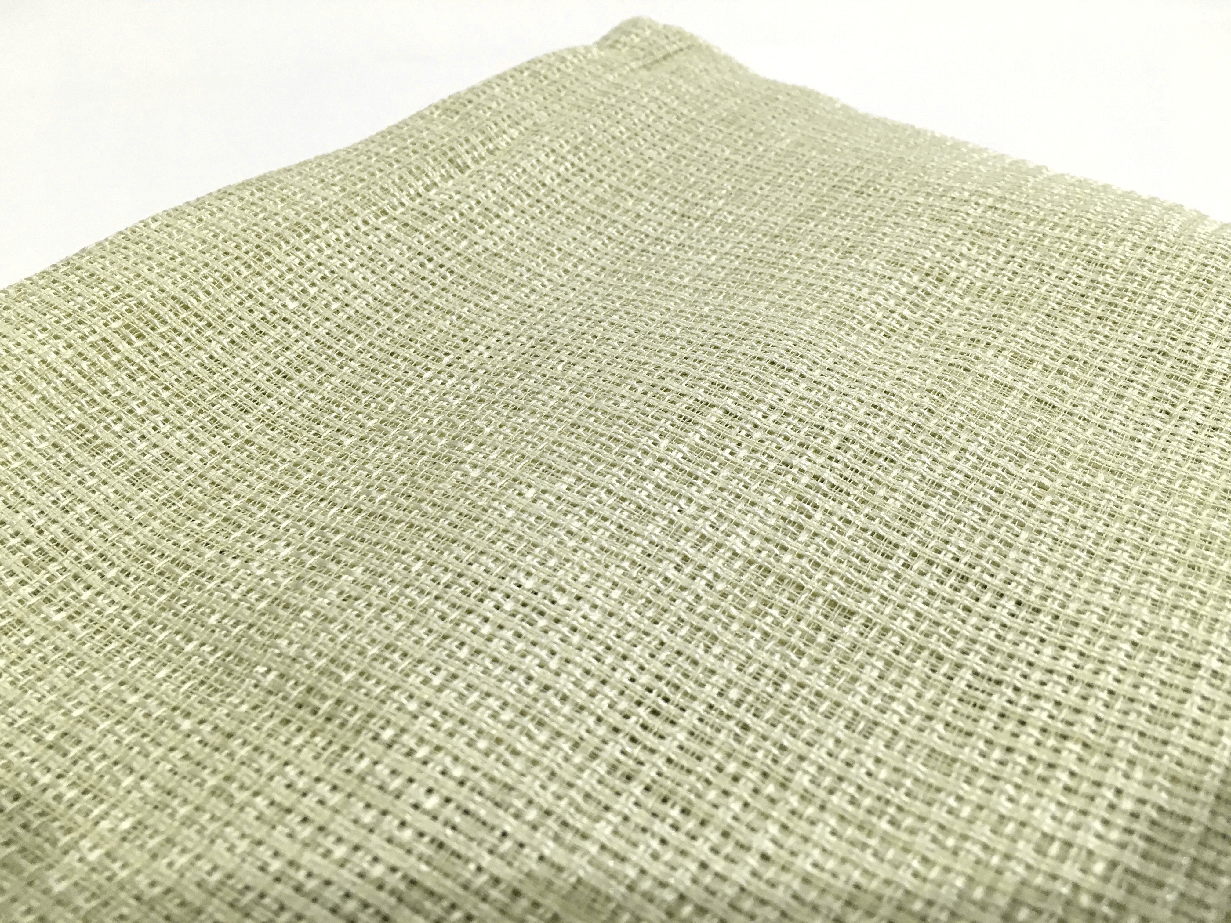 Dainty Home Spectrum Solid Textured Box Weave Designed Fabric Light Filtering Grommet Panel Pair