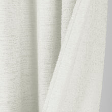 Load image into Gallery viewer, Dainty Home Paris 3D Embossed Textured Chenille Solid Designed Fabric Shower Curtain