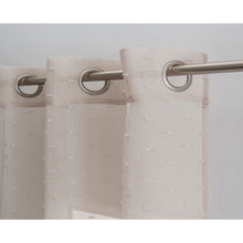 Load image into Gallery viewer, Dainty Home Ribbons Embellished Lurex Window Curtain