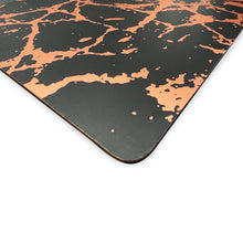 Load image into Gallery viewer, Dainty Home Marble Cork Foil Printed Marble Granite Designed Thick Cork Textured 15" x 15" Square Placemats