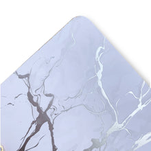 Load image into Gallery viewer, Dainty Home Marble Cork Foil Printed Marble Granite Designed Thick Cork Textured 4" x 4" Square Coasters