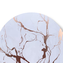 Load image into Gallery viewer, Dainty Home Marble Cork Foil Printed Marble Granite Designed Thick Cork Textured 4" x 4" Round Coasters