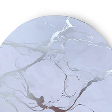 Load image into Gallery viewer, Dainty Home Marble Cork Foil Printed Marble Granite Designed Thick Cork Textured 4" x 4" Round Coasters