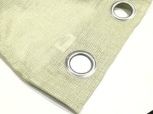 Load image into Gallery viewer, Dainty Home Spectrum Solid Textured Box Weave Designed Fabric Light Filtering Grommet Panel Pair