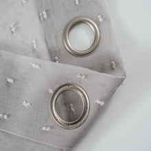 Load image into Gallery viewer, Dainty Home Ribbons Embellished Lurex Window Curtain