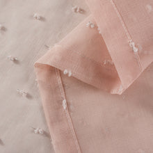 Load image into Gallery viewer, Dainty Home Ribbons Embellished Lurex Window Curtain