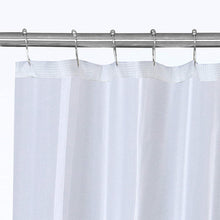 Load image into Gallery viewer, Dainty Home Smart Design Complete 2 in 1 Waffle Weave Hotel Spa Style Fabric Shower Curtain Snap On/Off Waterproof Detachable Liner Set