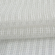 Load image into Gallery viewer, Dainty Home Krystal 3D Mesh Textured Threaded Lurex Designed Sheer Grommet Panel Pair