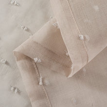 Load image into Gallery viewer, Dainty Home Ribbons Embellished Lurex Window Curtain