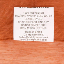 Load image into Gallery viewer, Dainty Home Malibu Solid Airy & Breathable Semi-Sheer Light Filtering Extra Wide Grommet Set Of 4 Window Panels