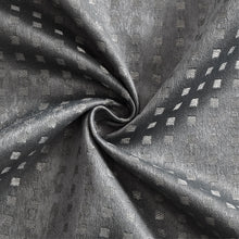 Load image into Gallery viewer, Dainty Home Times Square 3D Woven Basketweave Design Blackout Thermal Insulated Grommet Panel Pair