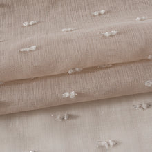 Load image into Gallery viewer, Dainty Home Ribbons Embellished Lurex Window Curtain