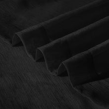 Load image into Gallery viewer, Dainty Home Malibu Solid Airy & Breathable Semi-Sheer Light Filtering Extra Wide Grommet Set Of 4 Window Panels