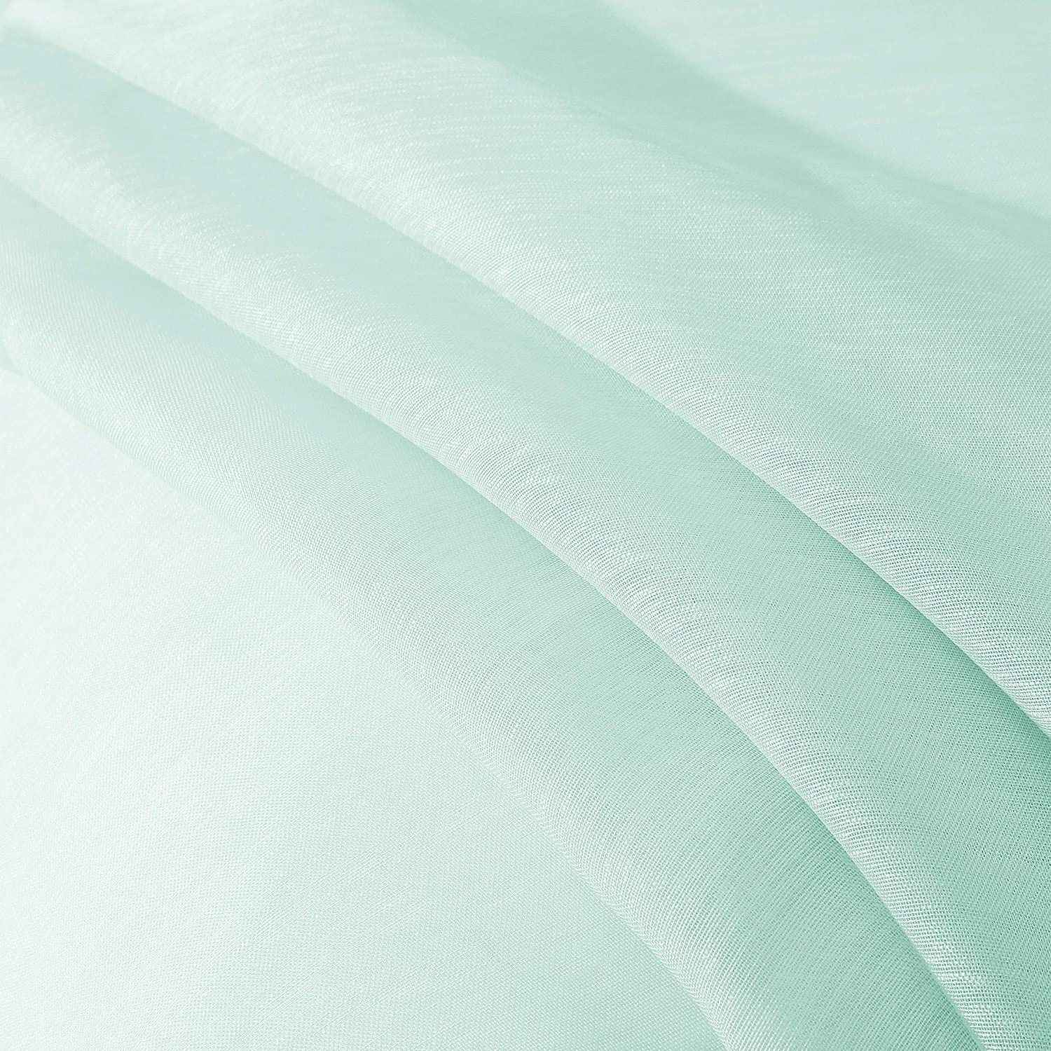 Dainty Home Malibu Solid Airy & Breathable Semi-Sheer Light Filtering Extra Wide Grommet Panel Pair