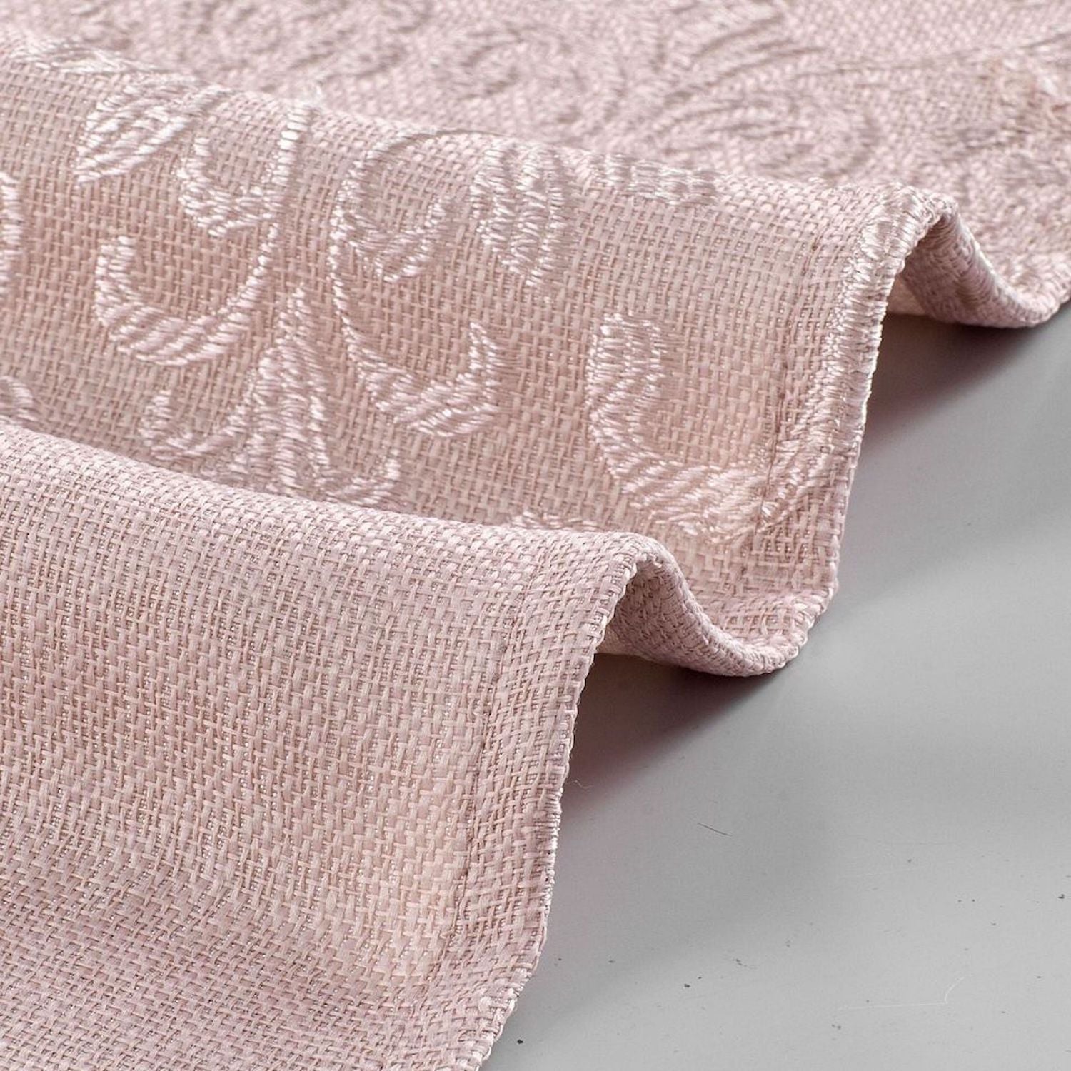 Dainty Home Majestic Contemporary Luxurious Satin Embroidered Damask Design Room Darkening Grommet Panel Pair