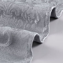 Load image into Gallery viewer, Dainty Home Majestic Contemporary Luxurious Satin Embroidered Damask Design Room Darkening Grommet Panel Pair