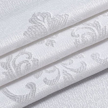 Load image into Gallery viewer, Dainty Home Majestic Contemporary Luxurious Satin Embroidered Damask Design Room Darkening Grommet Panel Pair