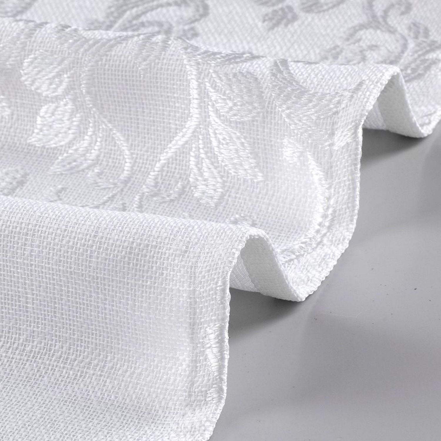 Dainty Home Majestic Contemporary Luxurious Satin Embroidered Damask Design Room Darkening Grommet Panel Pair