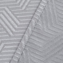 Load image into Gallery viewer, Dainty Home Monte Carlo 3D Embossed Intricate Trellis Design Room Darkening Grommet Panel Pair