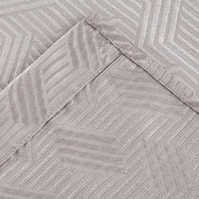 Load image into Gallery viewer, Dainty Home Monte Carlo 3D Embossed Intricate Trellis Design Room Darkening Grommet Panel Pair
