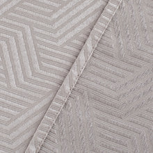 Load image into Gallery viewer, Dainty Home Monte Carlo 3D Embossed Intricate Trellis Design Room Darkening Grommet Panel Pair