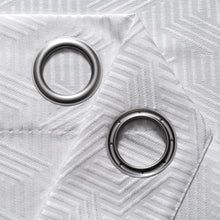 Load image into Gallery viewer, Dainty Home Monte Carlo 3D Embossed Intricate Trellis Design Room Darkening Grommet Panel Pair