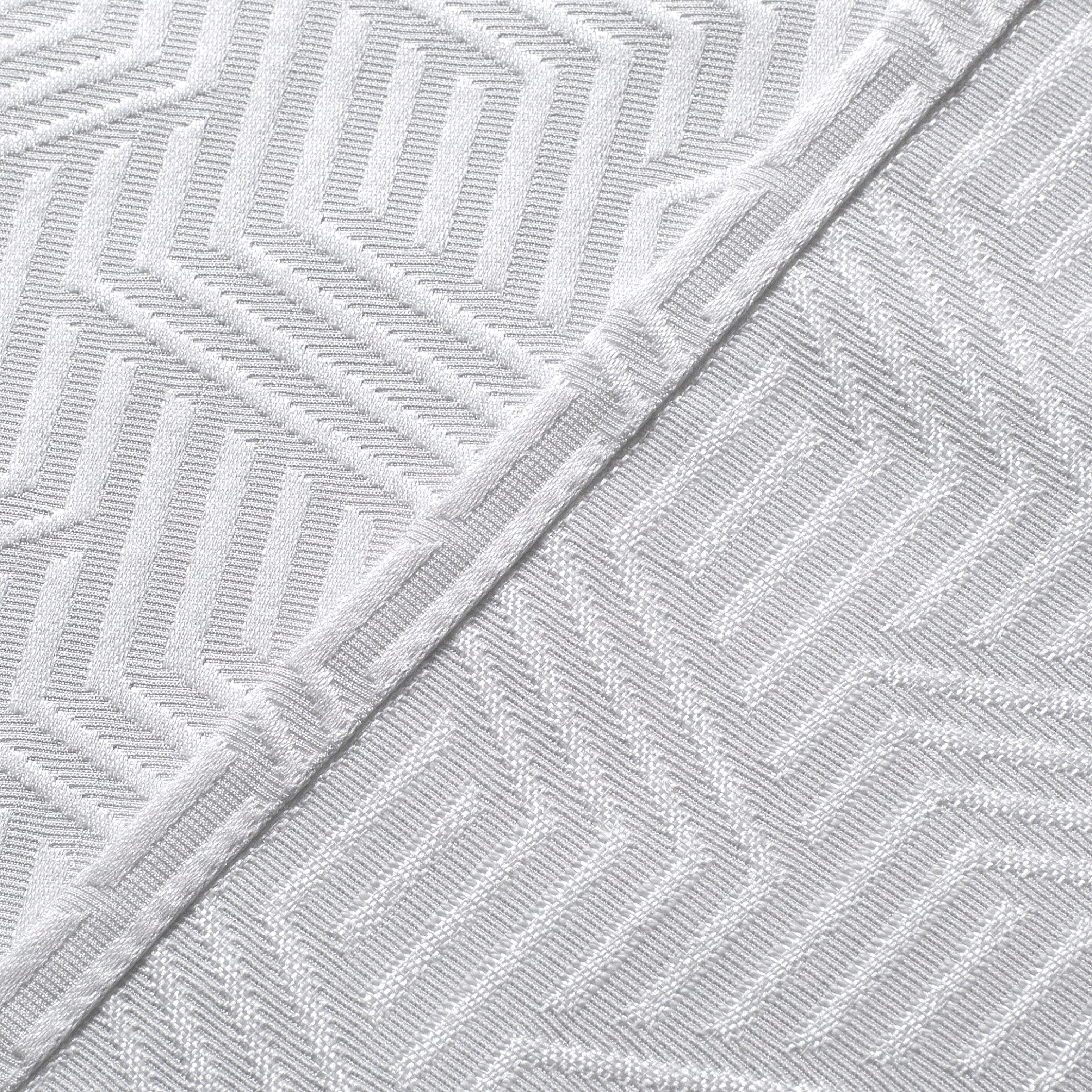 Dainty Home Monte Carlo 3D Embossed Intricate Trellis Design Room Darkening Grommet Panel Pair