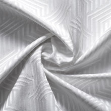 Load image into Gallery viewer, Dainty Home Monte Carlo 3D Embossed Intricate Trellis Design Room Darkening Grommet Panel Pair