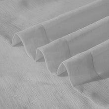 Load image into Gallery viewer, Dainty Home Malibu Solid Airy & Breathable Semi-Sheer Light Filtering Extra Wide Grommet Panel Pair
