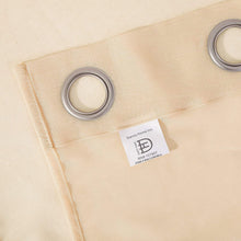 Load image into Gallery viewer, Dainty Home Malibu Solid Airy & Breathable Semi-Sheer Light Filtering Extra Wide Grommet Set Of 4 Window Panels