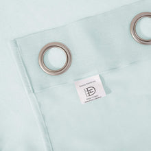 Load image into Gallery viewer, Dainty Home Malibu Solid Airy & Breathable Semi-Sheer Light Filtering Extra Wide Grommet Set Of 4 Window Panels