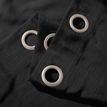 Load image into Gallery viewer, Dainty Home Malibu Solid Airy & Breathable Semi-Sheer Light Filtering Extra Wide Grommet Set Of 4 Window Panels