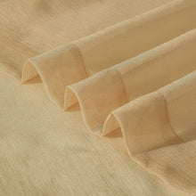 Load image into Gallery viewer, Dainty Home Malibu Solid Airy & Breathable Semi-Sheer Light Filtering Extra Wide Grommet Panel Pair