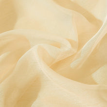 Load image into Gallery viewer, Dainty Home Malibu Solid Airy & Breathable Semi-Sheer Light Filtering Extra Wide Grommet Panel Pair