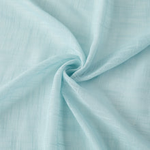 Load image into Gallery viewer, Dainty Home Hannah Solid Criss-Cross Weave Fabric Semi-Sheer Airy & Breathable Light Filtering Grommet Panel Pair